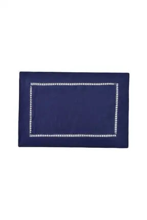 

Elegant Napkins Navy Blue 35x50 cm 100% Napkins Soft and Comfortable Reusable,Durable Linen,Perfect Table, family Dinners,Weddings
