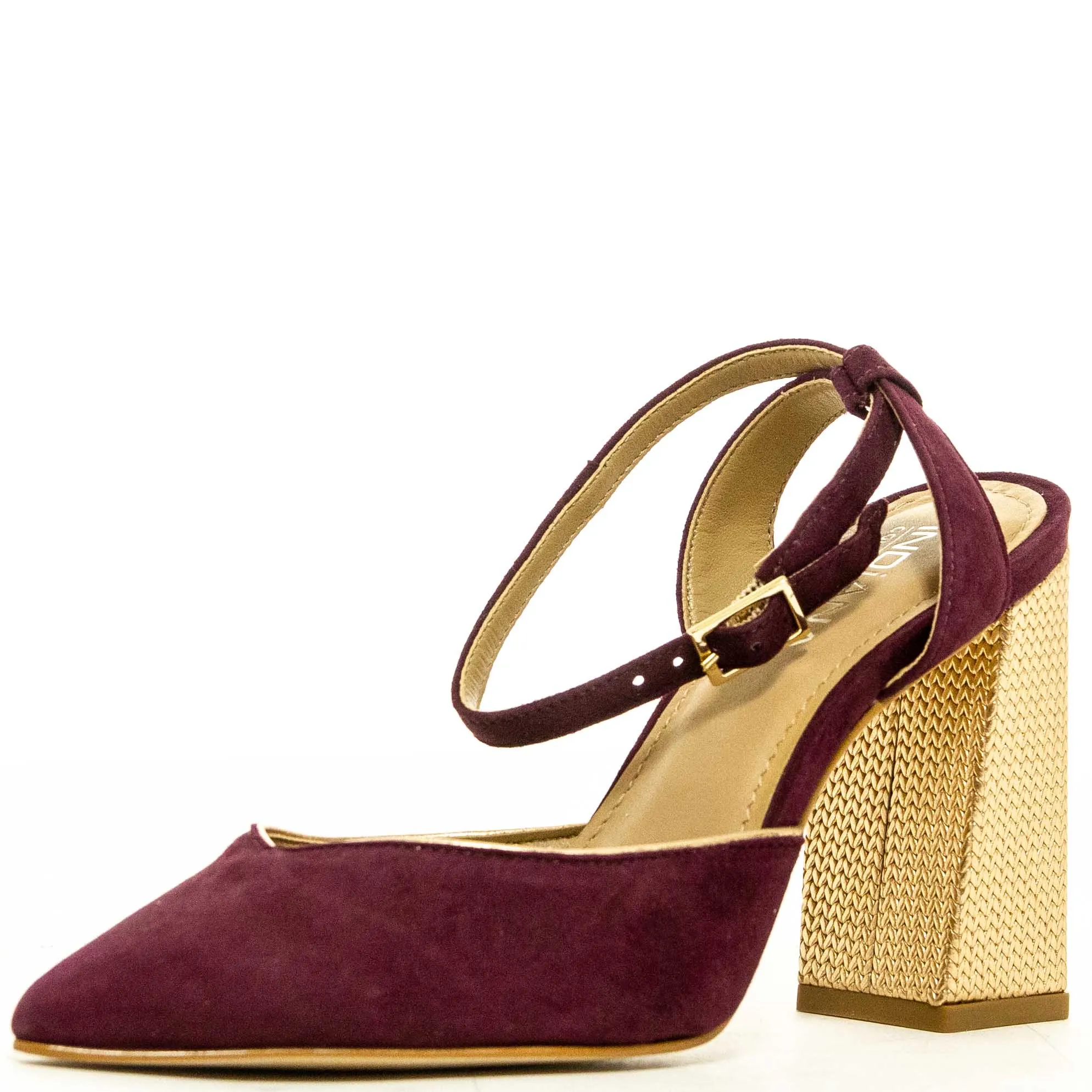ANGELINA burgundy Босоножки женские Indiana|Женские туфли| |