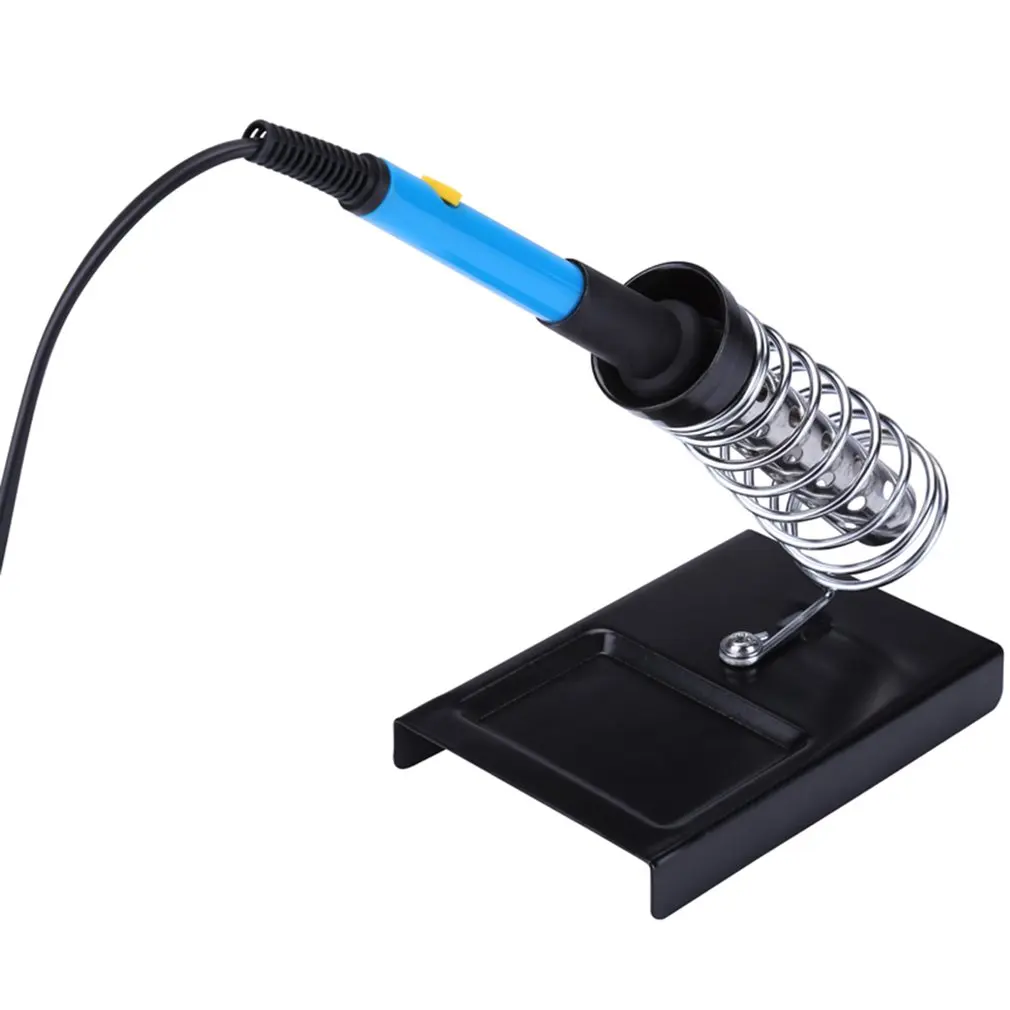 

Led Magnifier +Electric Soldering Iron Stand Holder Welding Metal Support Station Soldering Iron Frame Tools
