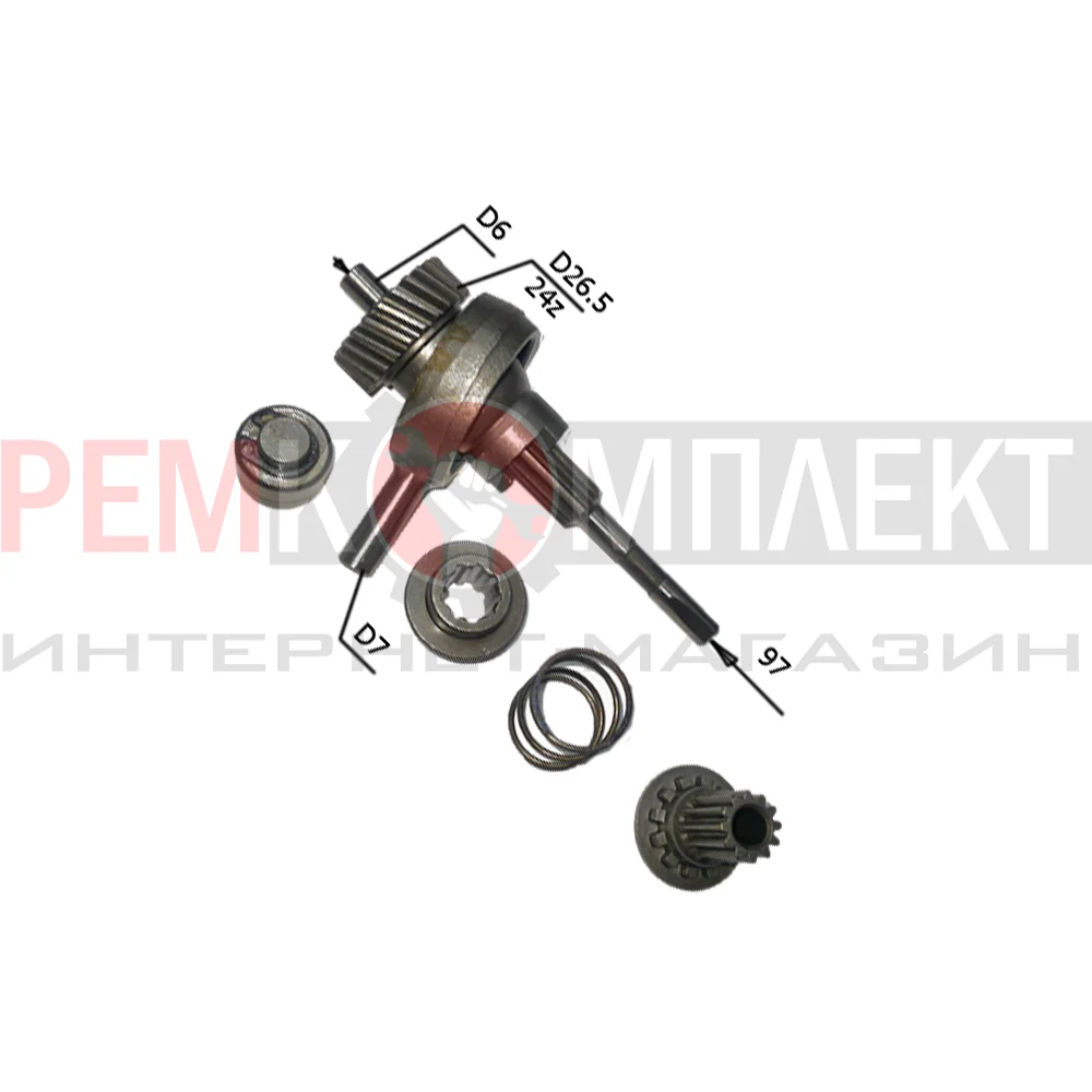 010174-1 промвал для Хитачи DH-24PC3 49464  | Детали инструментов -1005003240457308