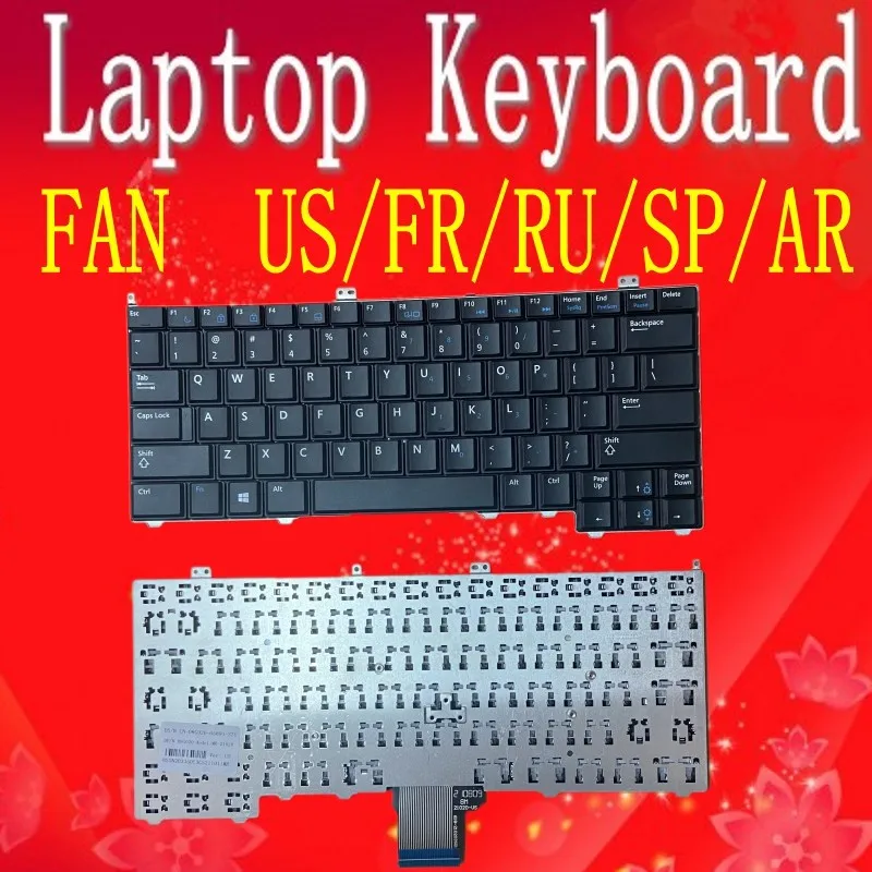 

for dell latitude e7440 e7420 e7240 laptop keyboard notebook