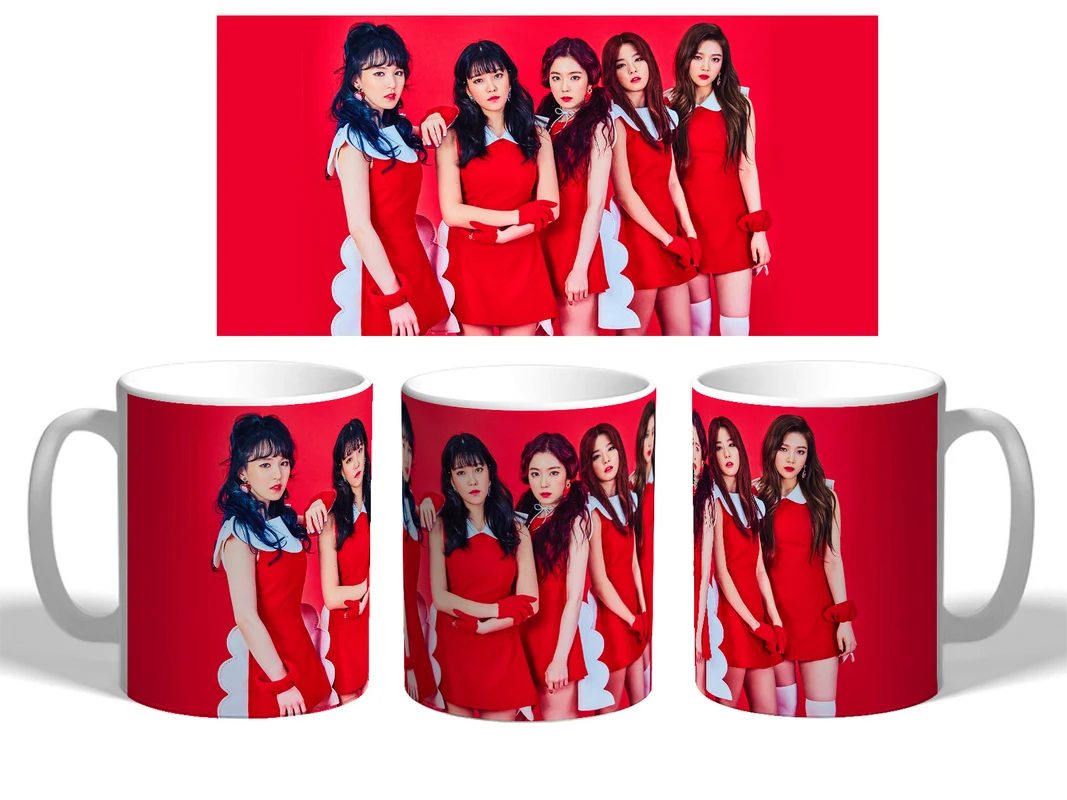 Кружка &quotRed Velvet. Ред Вельвет ( К-рор гёрл-группа девушки Корея)&quot | Дом и сад
