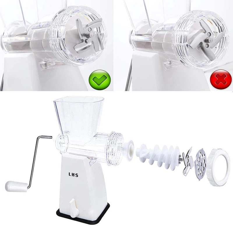 lhs beef sausages maker manual meat mincer hand operated food processors noodles grinder kitchen accessories gadgets free global shipping