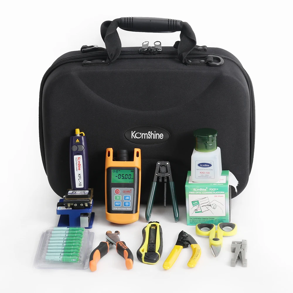 

KFH-11DSC Fiber Optical Toolkits with 50 Pcs SC connector