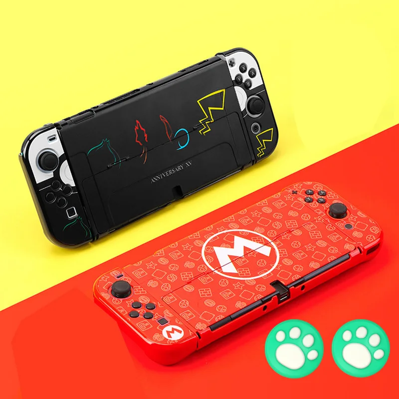 Funda Nintendo Switch Case Protection Switch Oled Cover Hard Shell Accessories Cute Kawaii Theme Gaming Чехол Coque