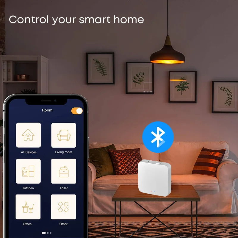 

Беспроводной сетчатый умный пульт дистанционного управления Smart Life с приложением для домашнего управления Wi-Fi умный Life мост с поддержкой ...
