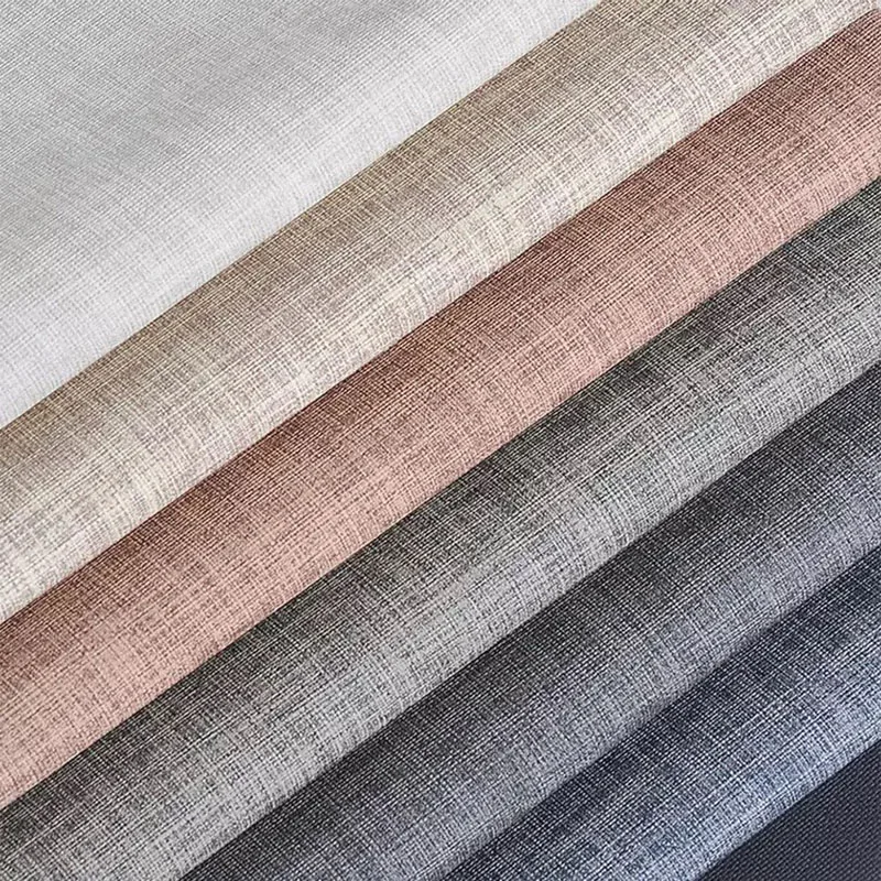 Домашний интерьер искусственная льняная ткань полу-стандартная для обивки