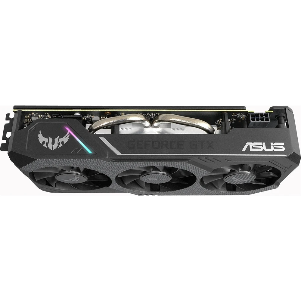 Видеокарта ASUS TUF nVidia GeForce GTX 1660 1830MHz 6144MB 8002MHz 192 bit RTL [TUF3-GTX1660-A6G-GAMING] | Компьютеры и офис