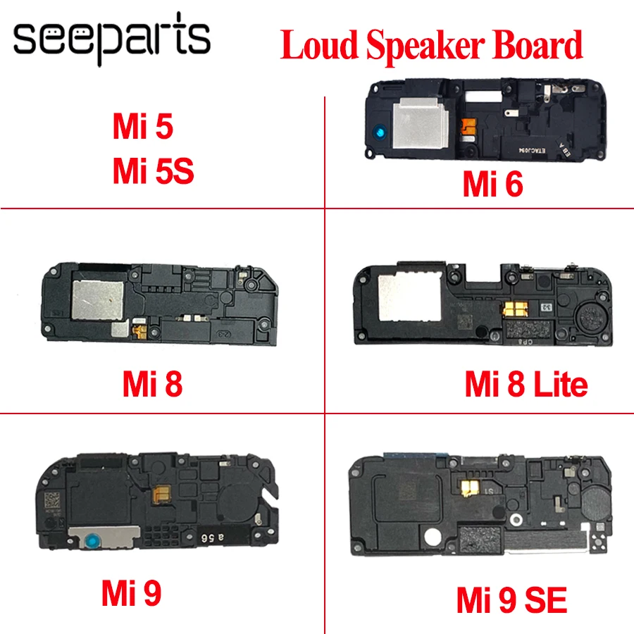 Для Xiaomi Mi 5 5S 5X 6 8 9 громкий динамик ЗУММЕР кольцо доска Pixel Mi8 Lite SE запасные части |