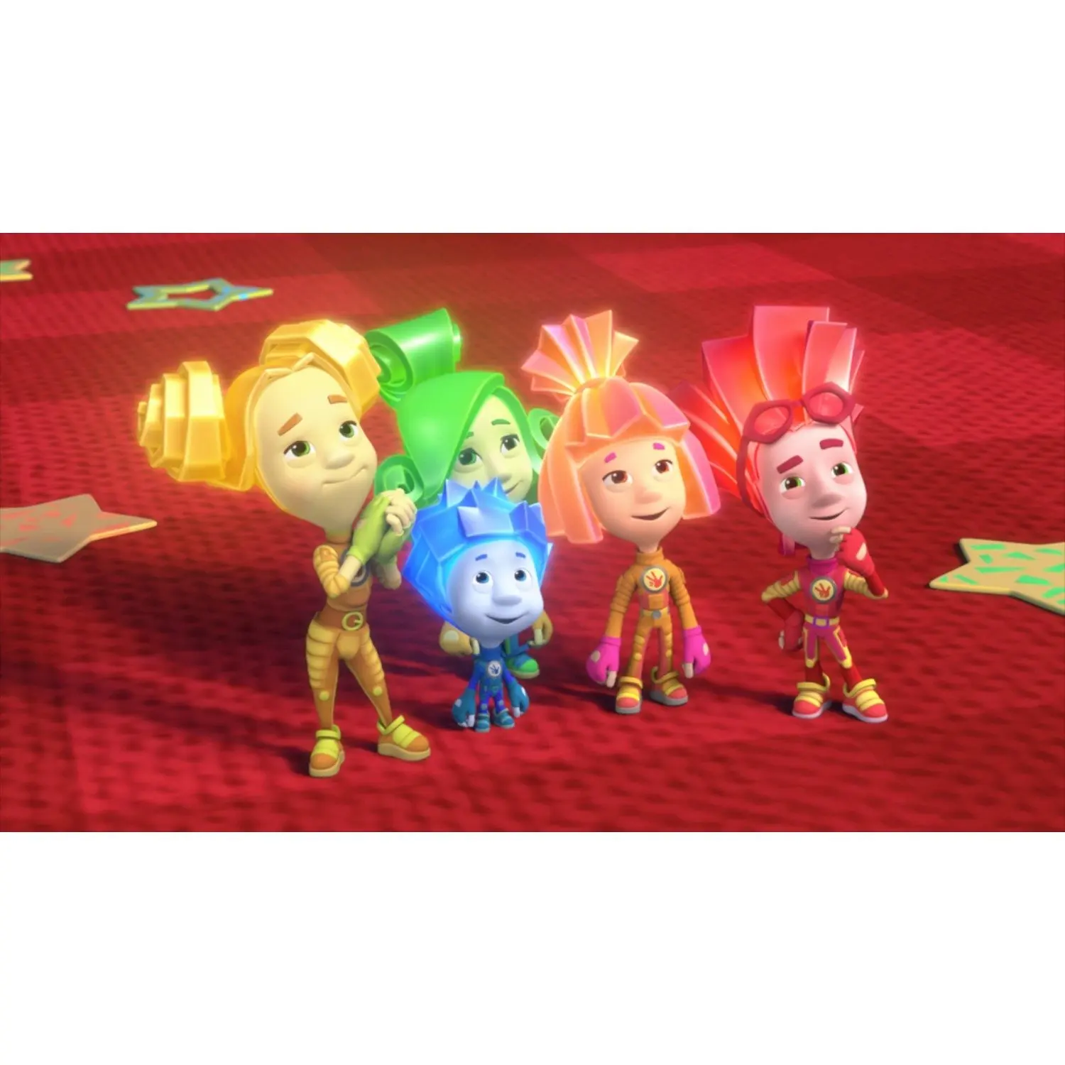 Неоновое ожерелье Фиксики для праздника|Сувениры вечеринок| |