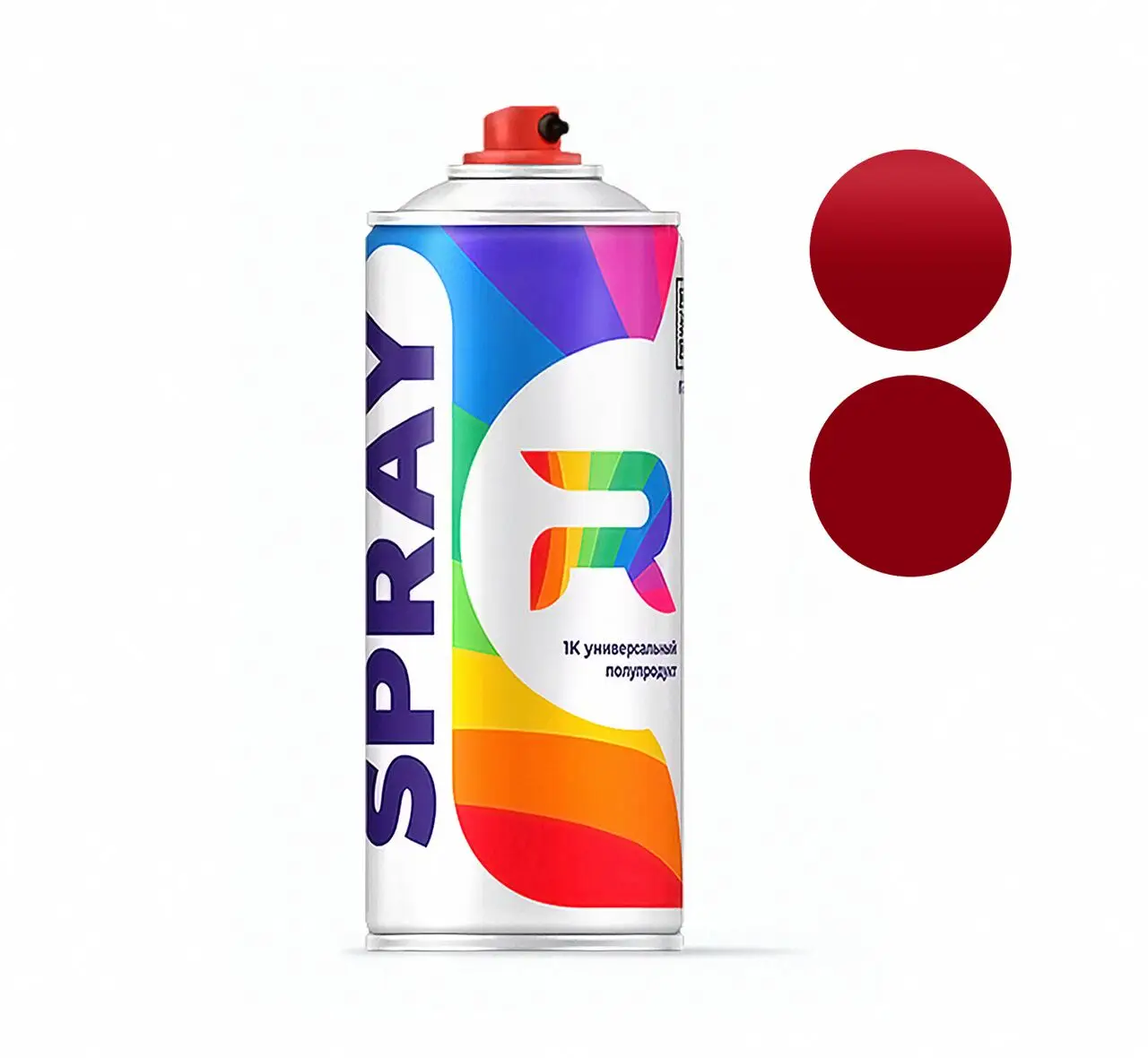 Аэрозольный баллон Ford RA - Deep Cardinal Red (Акриловая краска Солид Красный) 520 мл. |