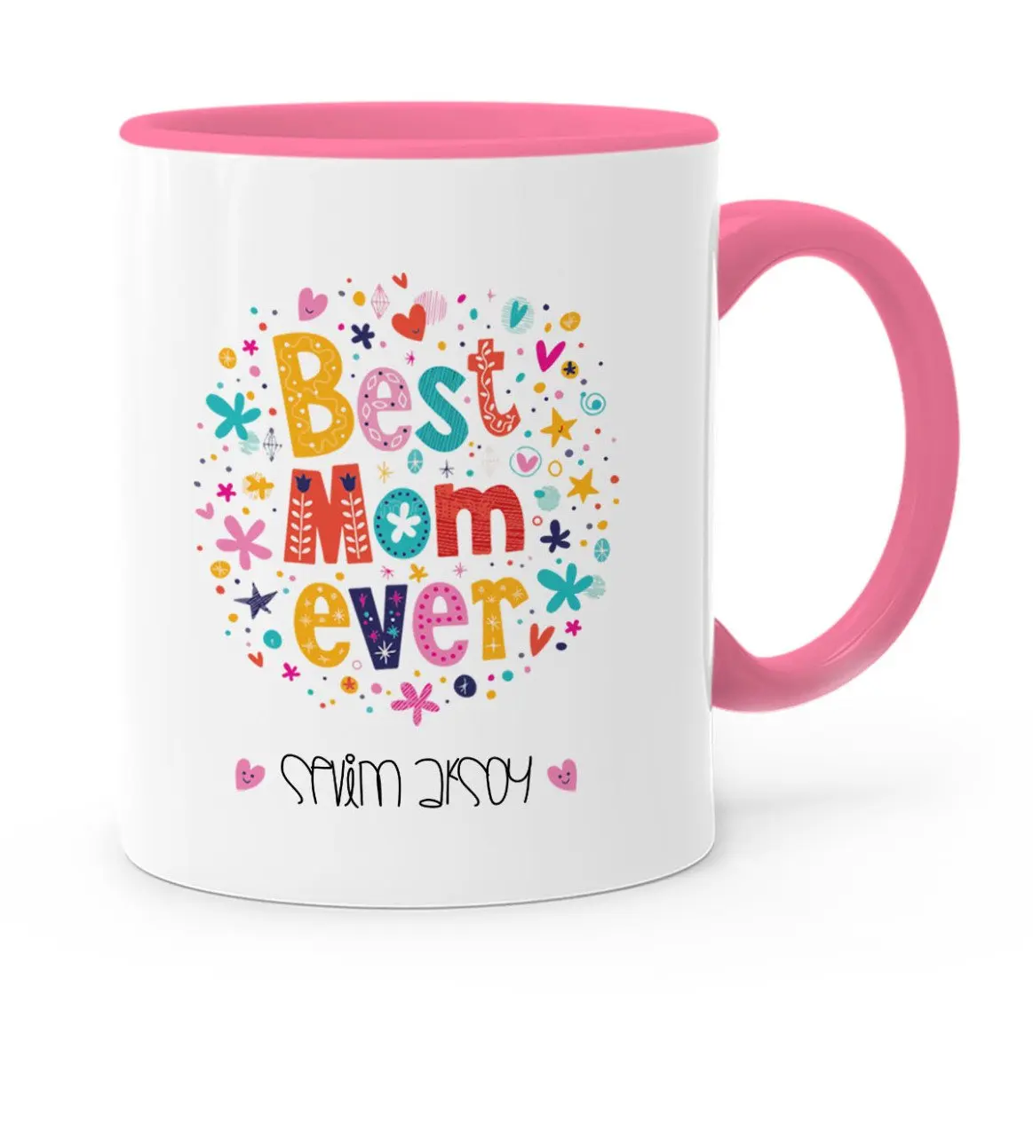

Personalized Best Mother Pink Mug Cup-7