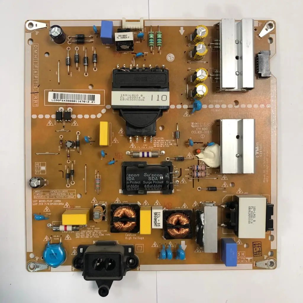 Блок питания для телевизора LG 43UH619V EAX66883501(1.5) б/у | - Цена: 2000