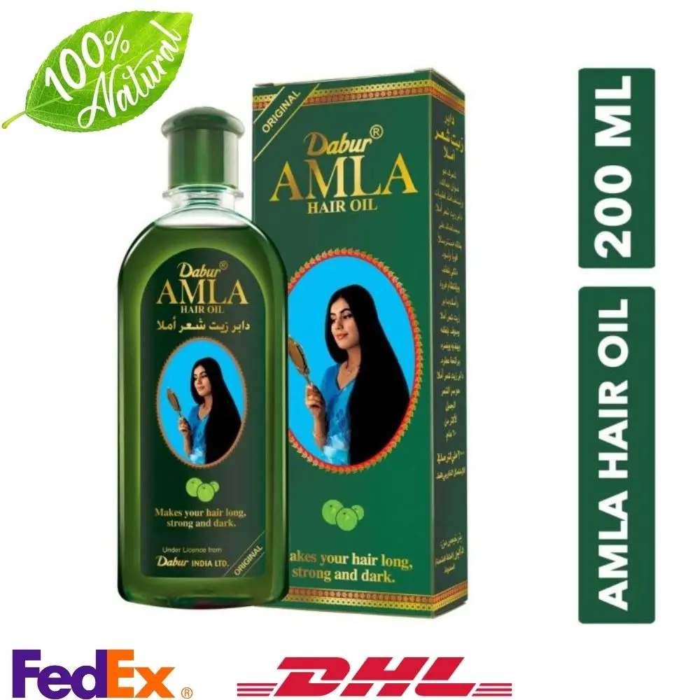 Масло для волос Dabur Amla 200 мл быстрое питание предотвращение выпадения масло