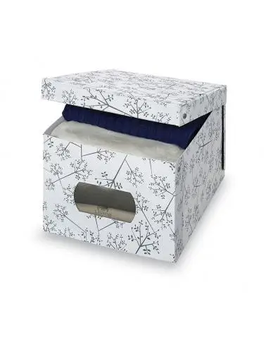 Коробка для защиты одежды винил xl bon ton 42x50x31cm - купить по выгодной цене |