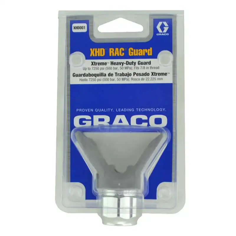 

Original Graco Airless XHD Rac Guard XHD001 Xtreme Heavy Duty Guard For Gray Airless Tip