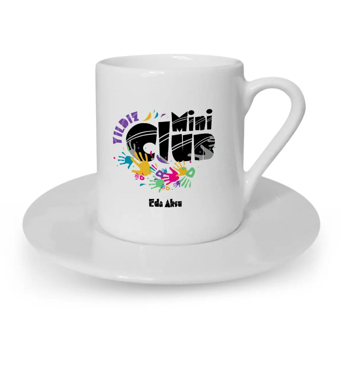 Персонализированная профессиональная Мини Клубная чашка для кофе по турецки