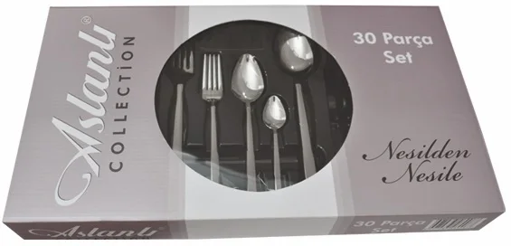 

Milano High-End 30 Piece Cutlery Set Tableware 304 stainless steel cutlery set Flatware creative 18/10 stainless steel