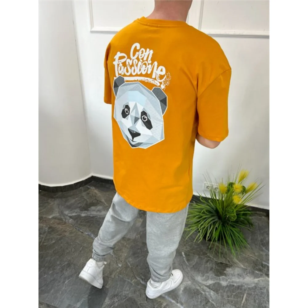 

Passione Panda Printed Oversize T-Shirt Summer 2022 Season shakira off white t-shirts graphic t shirts t shirt essentials t sh