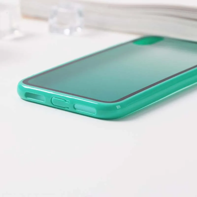 Набор с градиентом для IPhone 8Plus пивной чехол iPhone11Promax акриловый все в одном