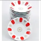 Чайная тарелка из меламина, 12 шт.