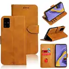 Кожаный flip case для Samsung A10A11A21SA31A41A01A51 раcскошный чехол книжка для Samsung