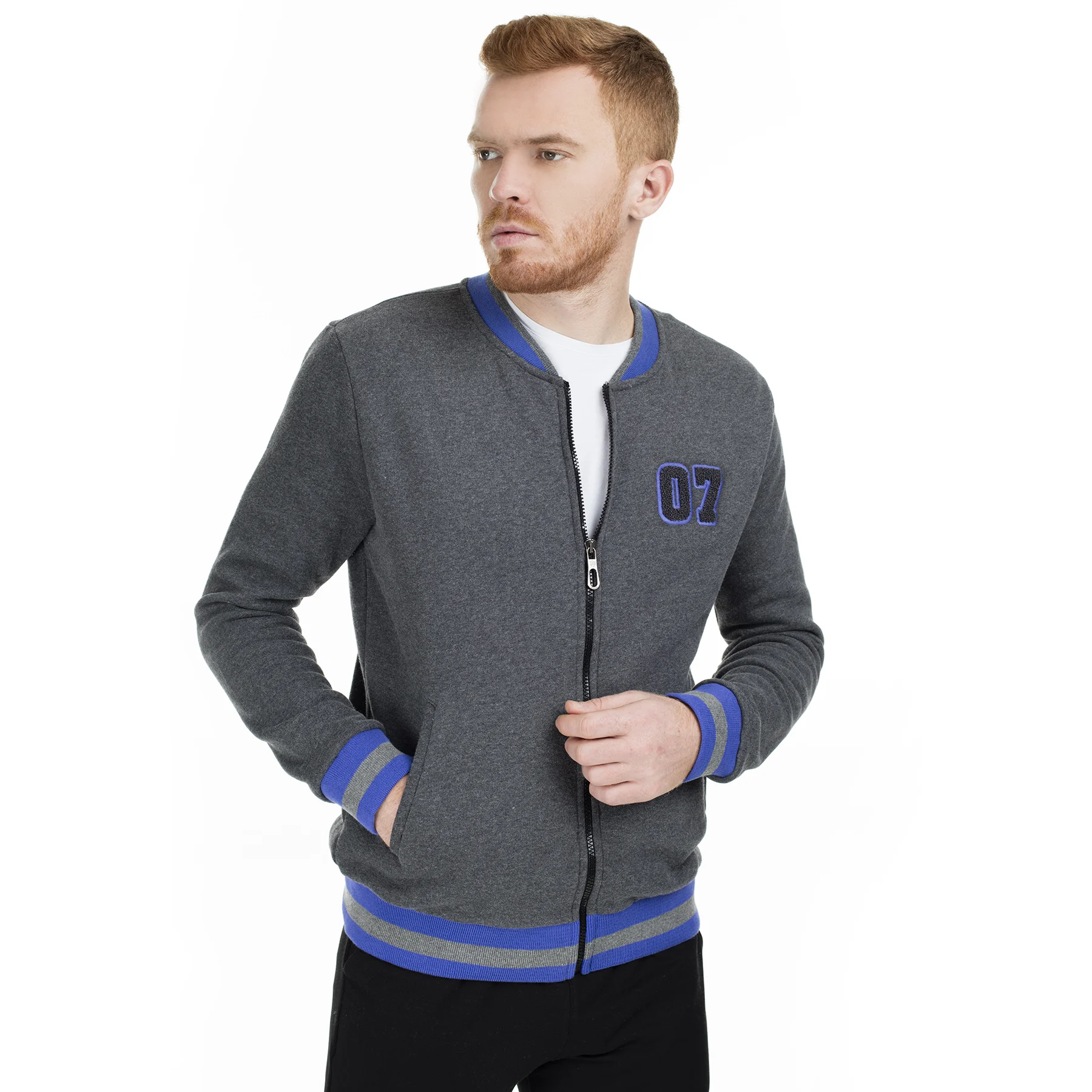 Мужская толстовка с длинным рукавом Buratti весенне осенняя Толстовка 5624032 W0|Мужские