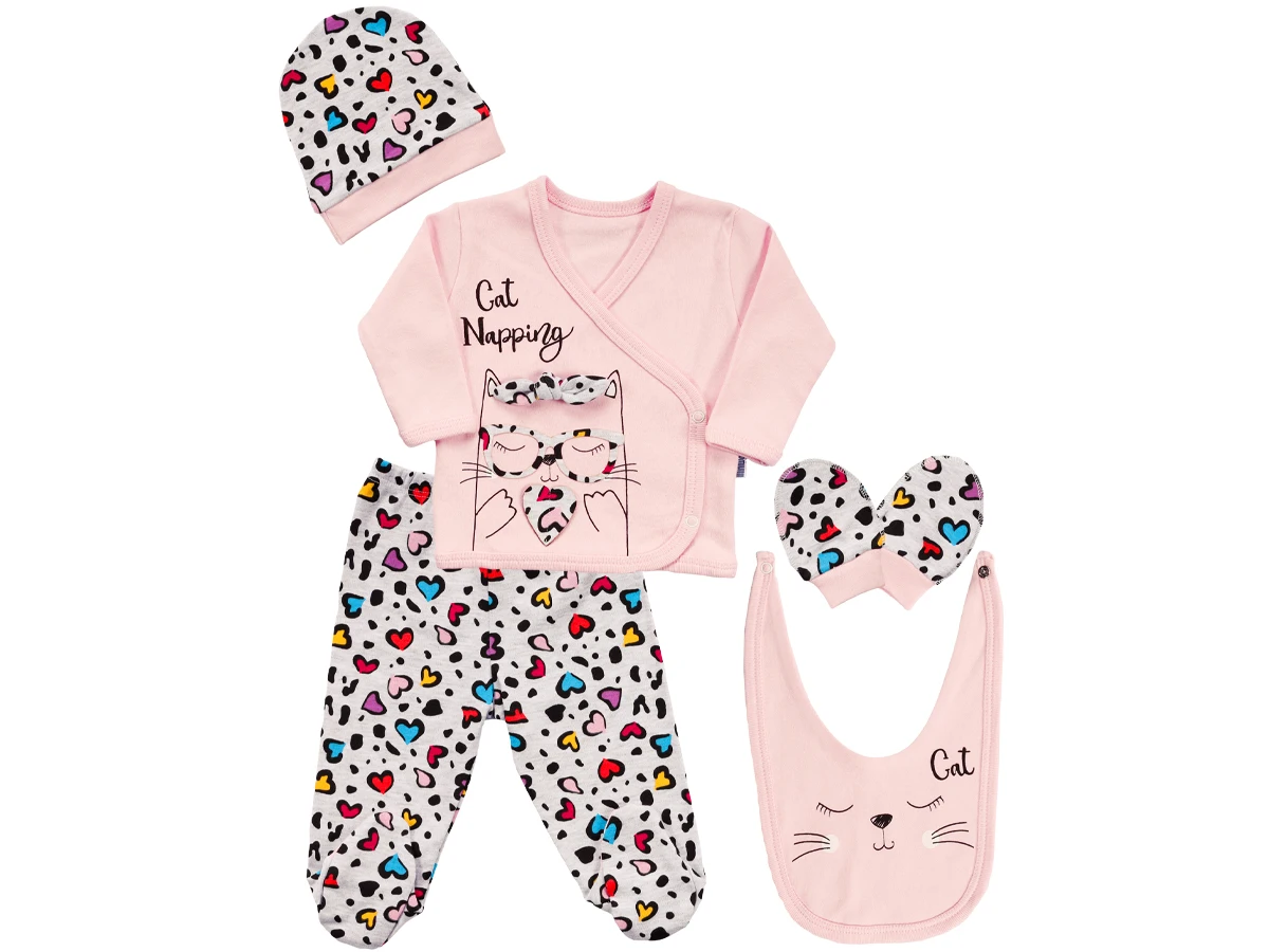

5 pcs Baby Clothes 0-3 m Spring Summer Newborn Clothing Gift Set Cotton Girls Boys Baby Clothes Baby outfit Cotton