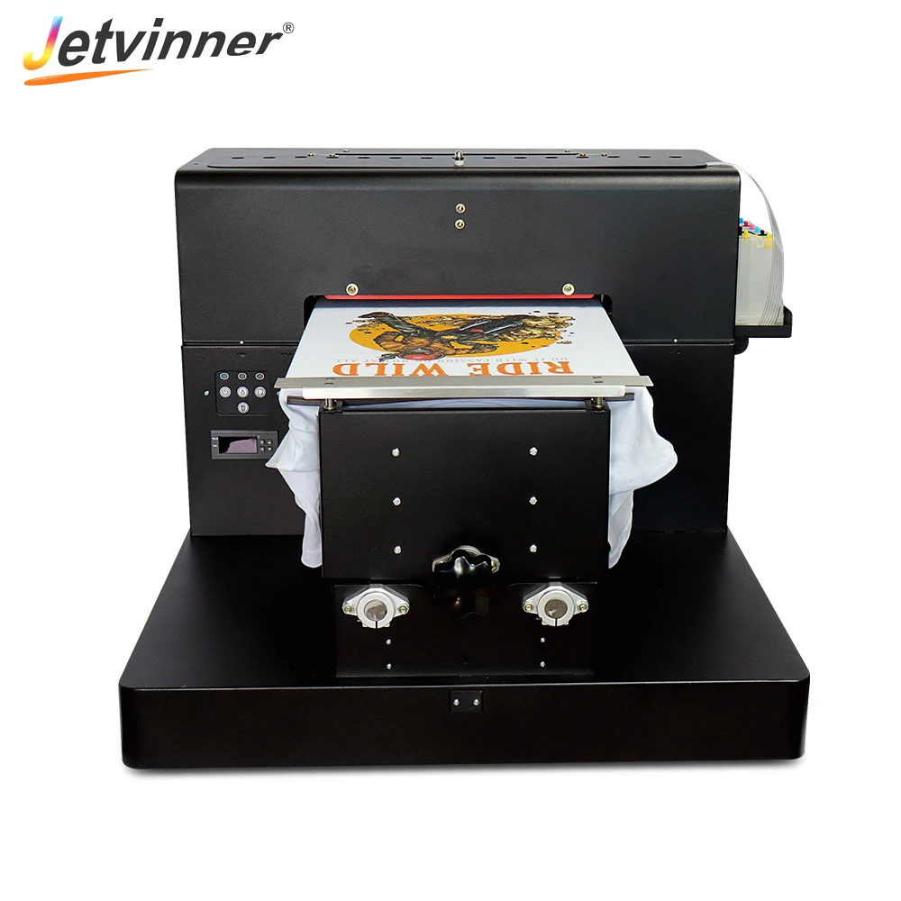 Цифровой принтер для одежды Jetvinner размер A3 DTG прямая печать планшетный с