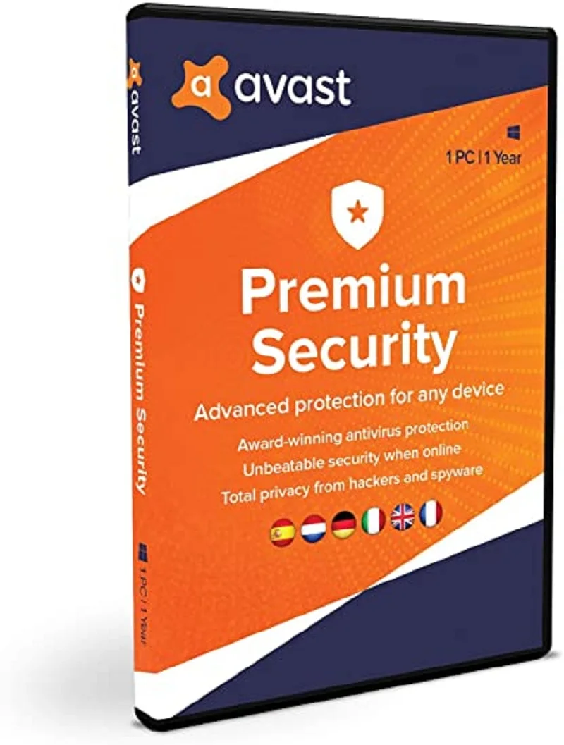 

Avast Premium Security 1PC 1 KEY 350 days 100% WORKING%