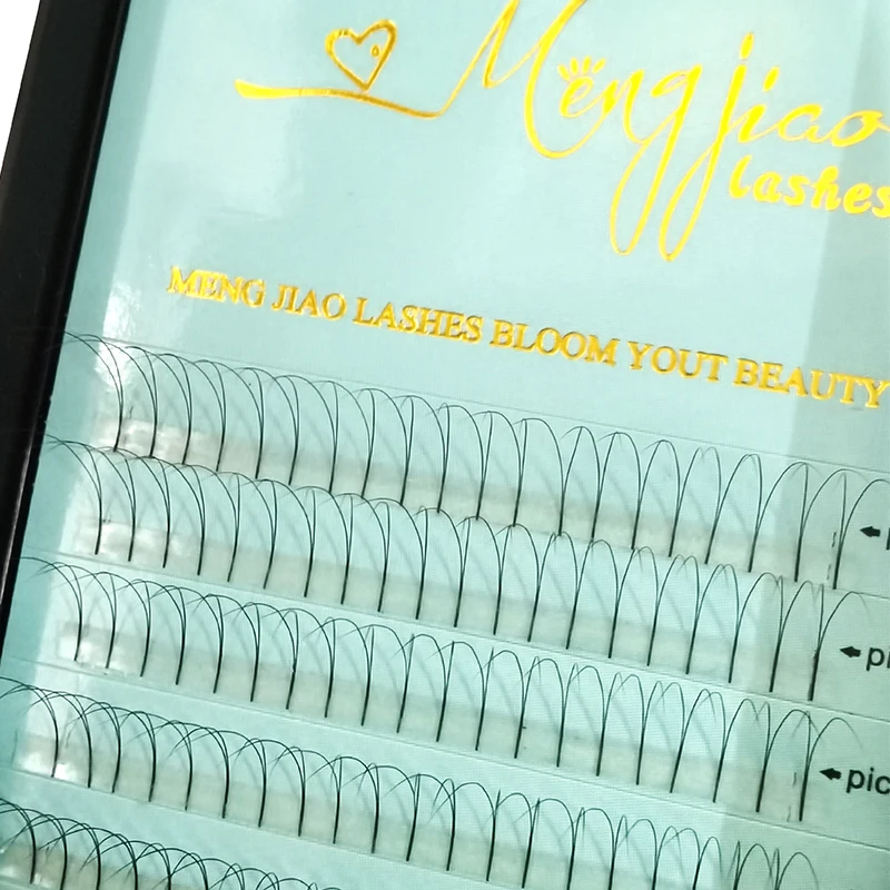 Ресницы Premade широкие для наращивания профессиональные ресницы из искусственной