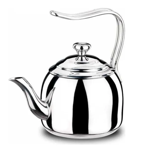 Заварочный чайник Korkmaz Droppa Midi 2.0L T Maxi 2.7lt Mega 3.5lt 18/10 из нержавеющей стали для