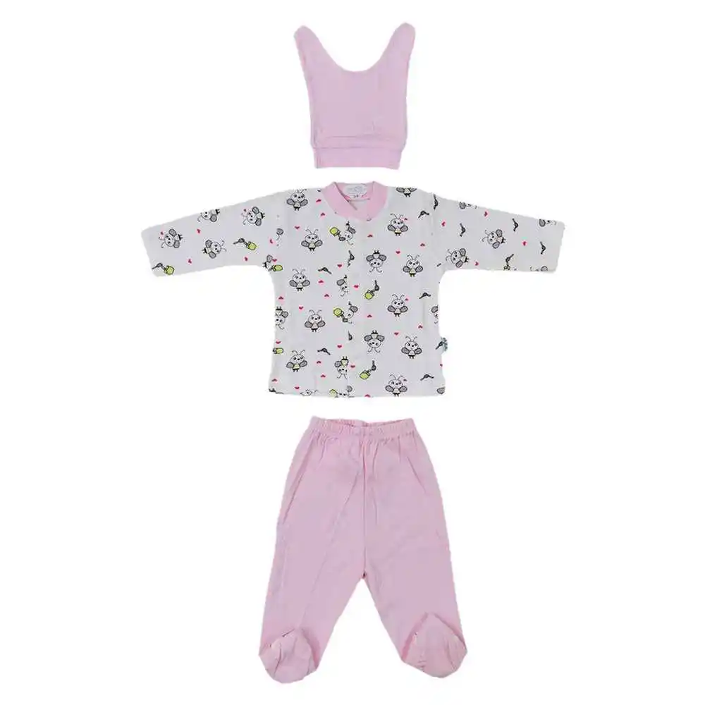 

2021 Baby Pajamas Dress Clothes For Girls Boys Sleepwear Children Nightwear Newborn Sets Bathrobe 0-3 Month Four Season Cotton