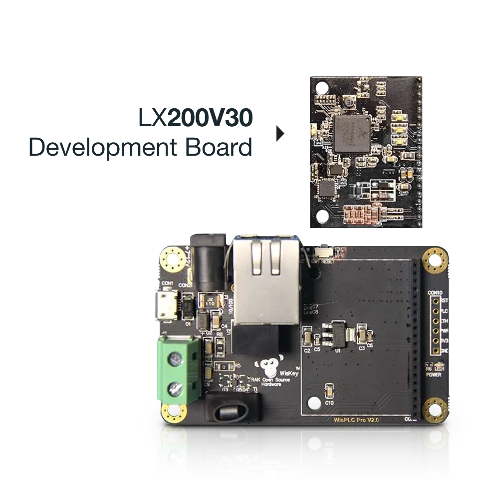 WisLink LX200V30 EVB | Модуль PLC линия питания/витая пара/интерфейс Ethernet 500 Мбит/с поддержка