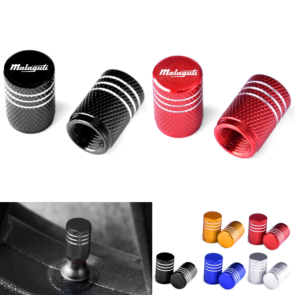 

For Malaguti Mission 3 125 200 250 300 400 Phantom Max SpiderMax GT RS 500 125X RST XSM XTM Motorcycle Wheel Tire Valve Caps