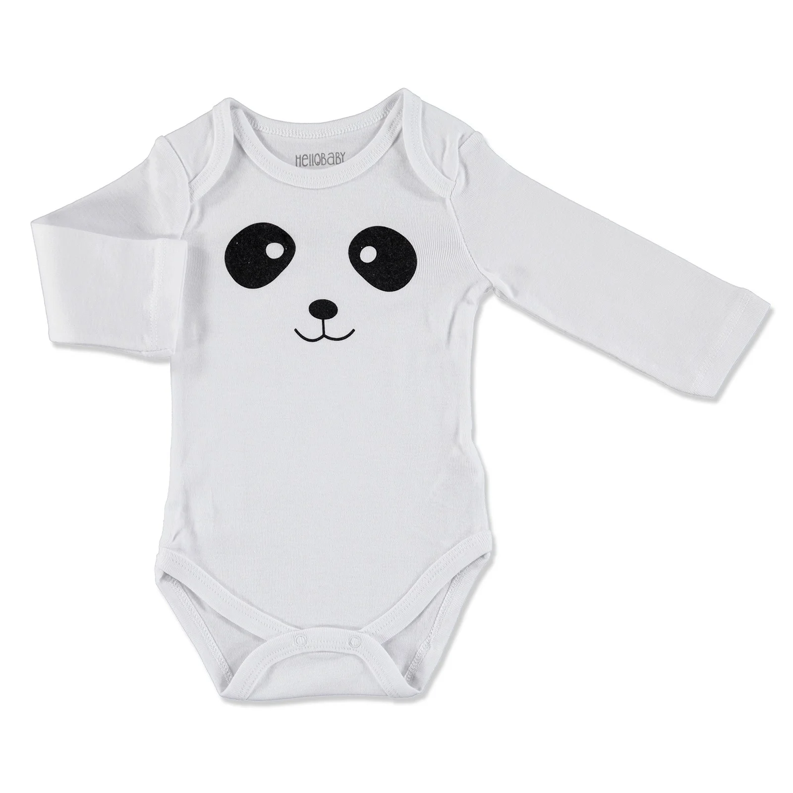 Ebebek HelloBaby/боди с длинными рукавами и принтом маленьких животных| |