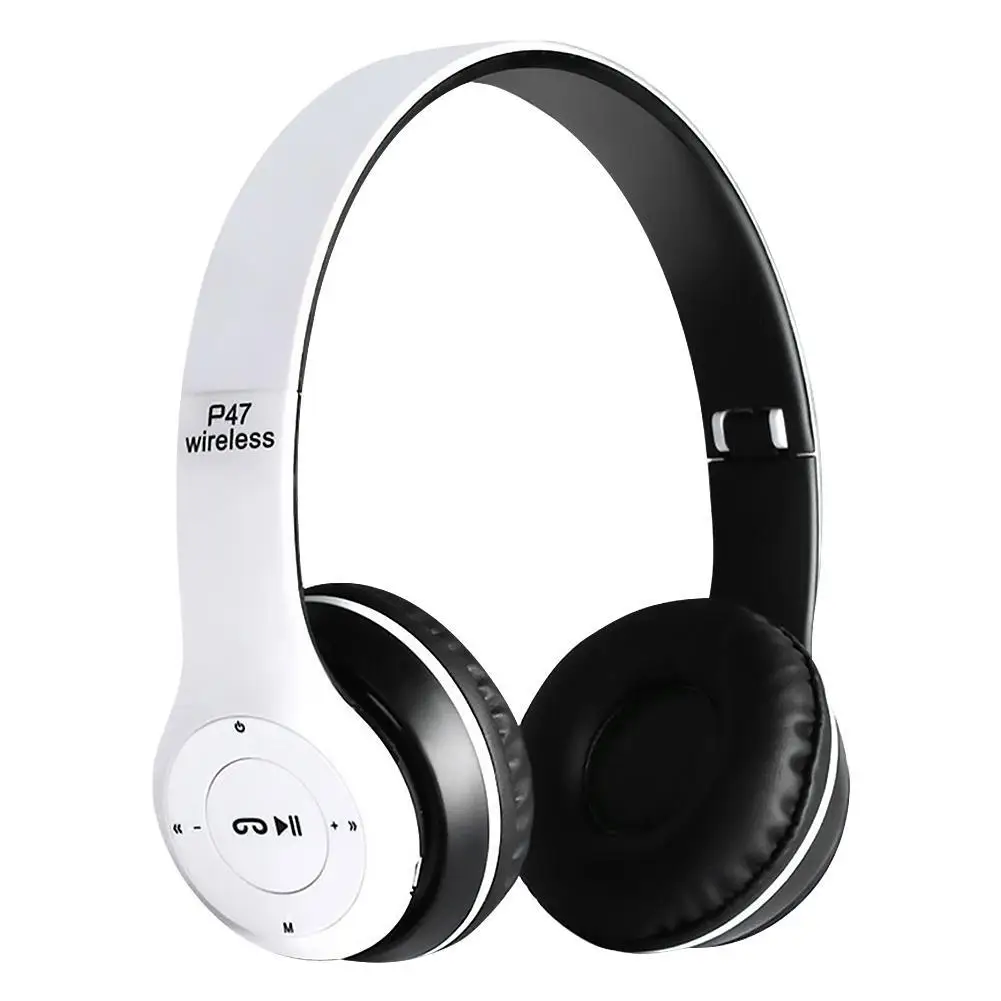 Беспроводные Наушники P 47 Bluetooth + MicroSD FM Радио Блютуз|Наушники и гарнитуры| |