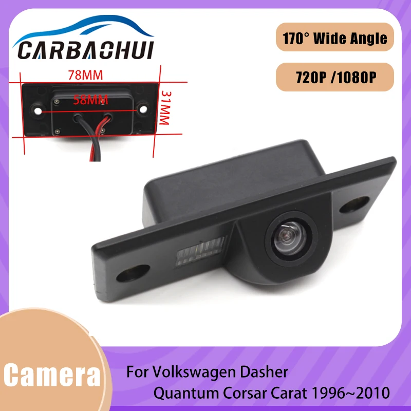 

HD Car Parking Rear View Camera CCD Night Vision Back up Reverse Camera For Volkswagen Dasher Quantum Corsar Carat 1996~2010