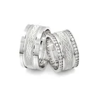 Обручальное кольцо для пары из стерлингового серебра 925 пробы, для женщин и мужчин, роскошное ювелирное изделие, модное обручальное, на юбилей, древнегреческая модель