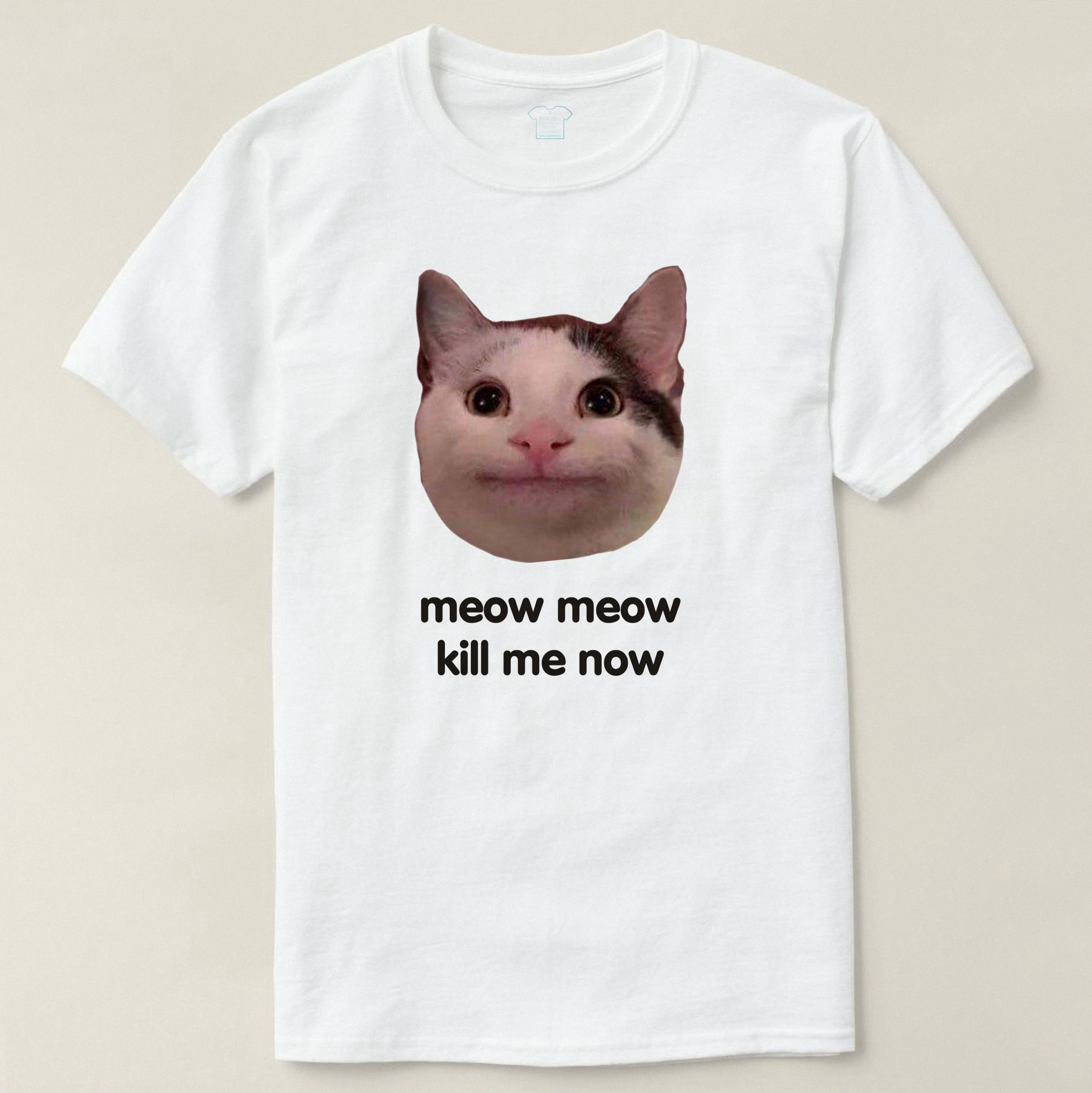 Футболка MEOW ПРЕМИУМ КАЧЕСТВО 50% хлопок мерч взрослые и детские | Женская одежда