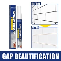 1pc white tile gap repair refill grout pen beauty seam tile floor tile repair filling mould proof cleaner agents paint hometools