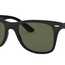 Rayban WAYFARER LİTEFORCE 4195 601S9A 52  Sunglasses Black Frame G-15 Green Lenses High Quality Vis