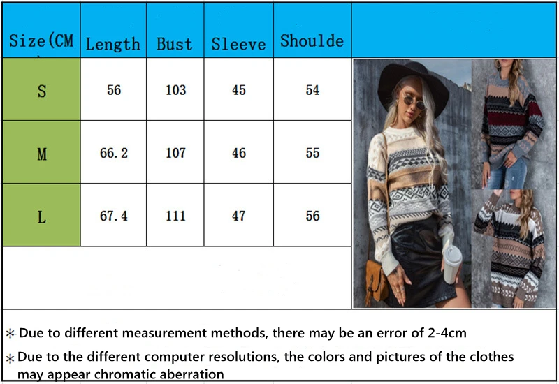 long sweater Women Sweater Fall Winter Lazy Wind Pullover Loose Round Neck Long Sleeve Retro Korean Style Knitted Sweater PULLOV women long black cardigan