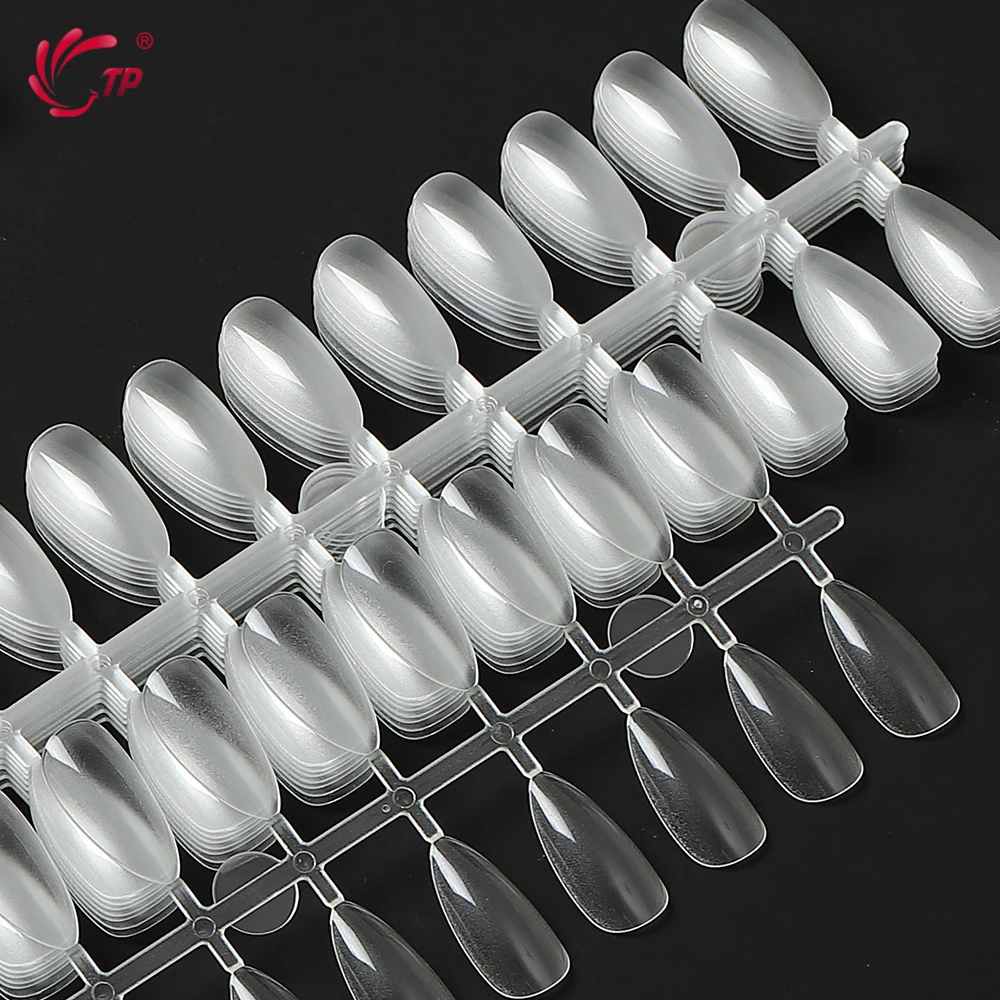 Поддельные Палитра дисплей для ногтей карты миндаль накладные ногти Советы