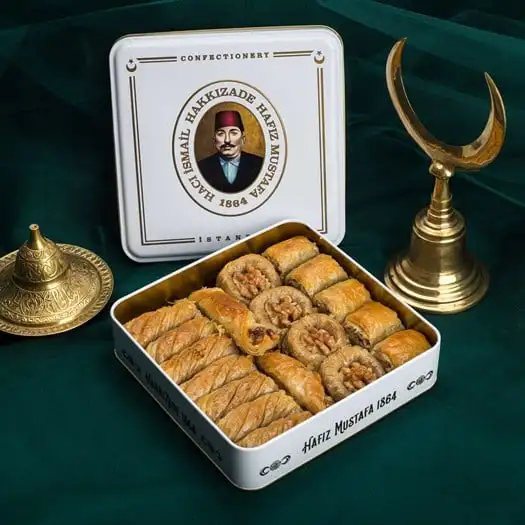 

Hafız Mustafa – Walnut Baklava Assortment, 1kg