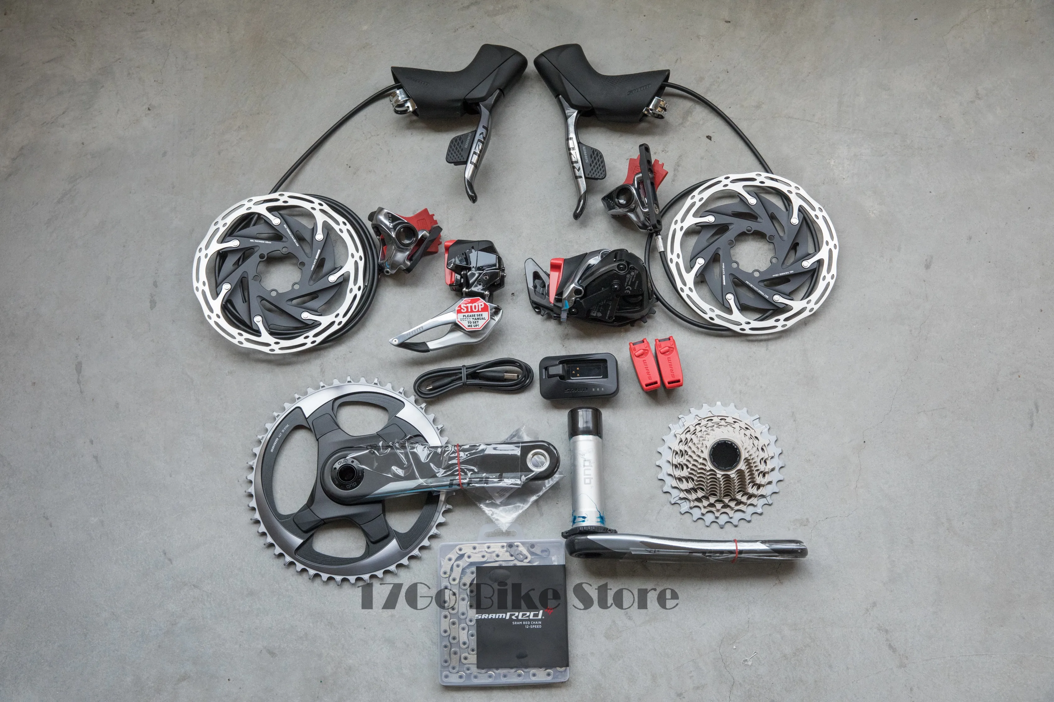 SRAM Red eTap AXS HRD 1x12s Road Bike Groupset Large kit Road bike