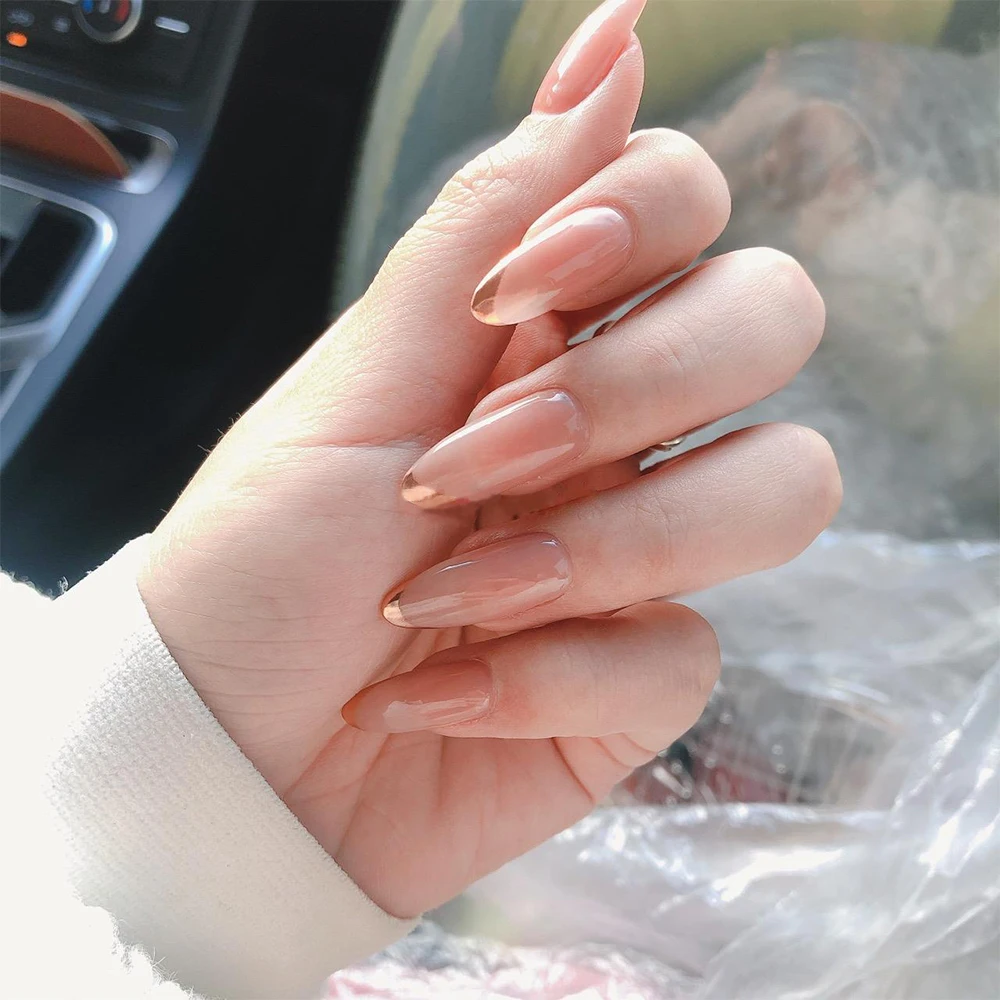 120 шт./компл. искусственная фотоформа квадратные тонкие Типсы острые