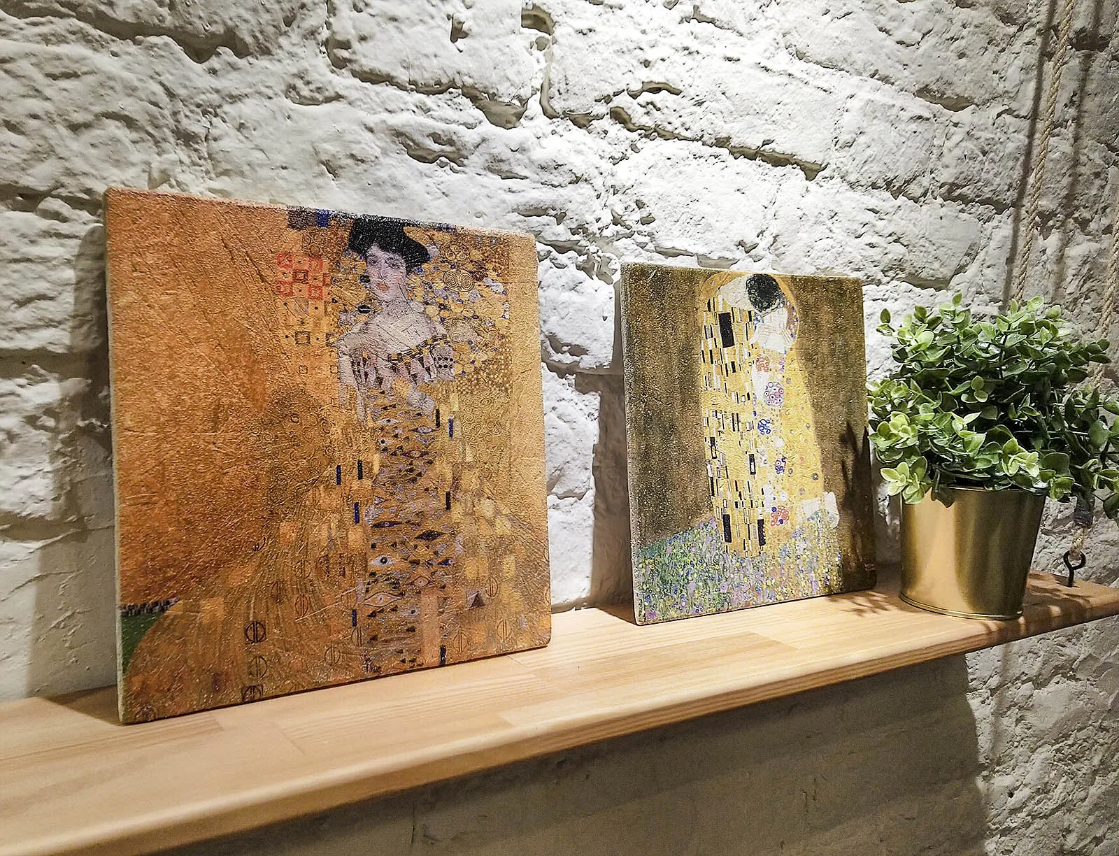 Репродукция картины Густава Климта &quotПортрет Адели Блох-Бауэр I&quot. Интерьерная