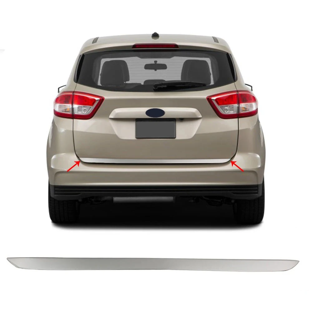 

Ford C-Max Chrome Luggage Bottom Trim Stainless Steel (2010-)