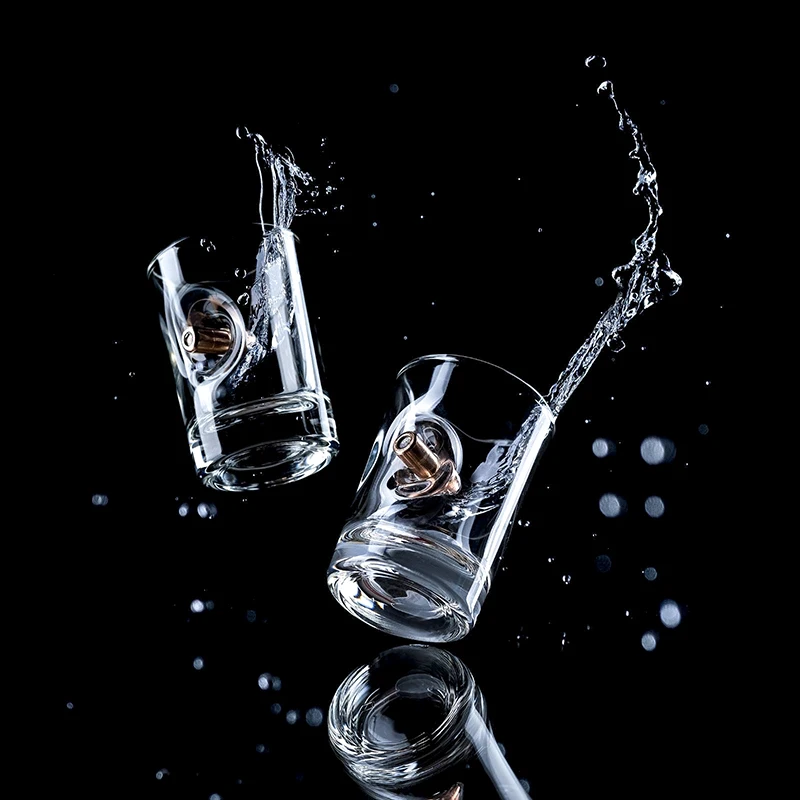 Стопки для водки ПУЛЕНЕПРОБИВАЕМЫЕ. 2 шт. 50 мл. в подарочной упаковке |